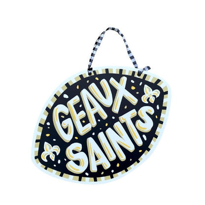 Geaux Saints Door Hanger