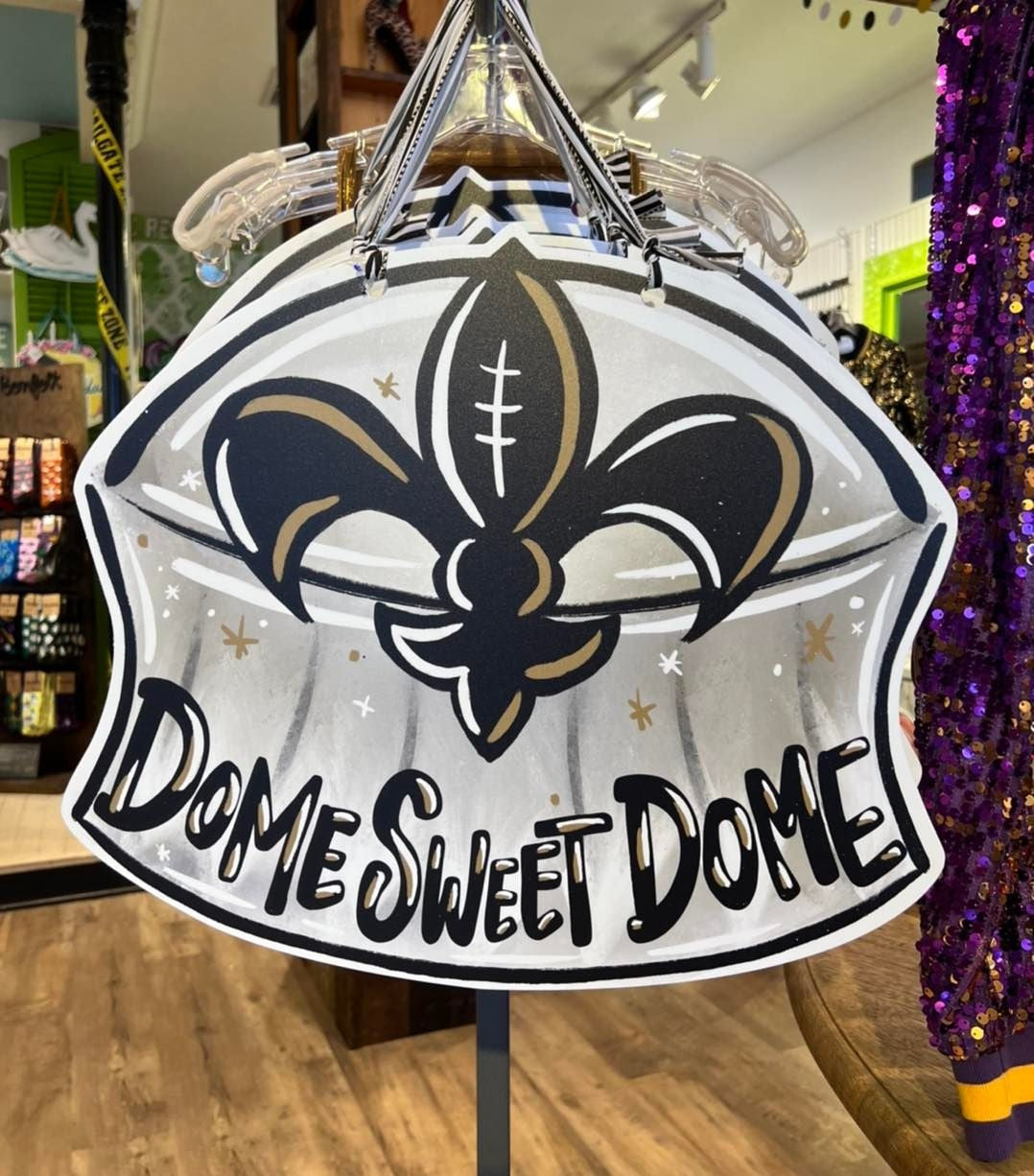 Dome Sweet Dome Door Hanger