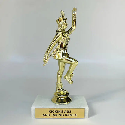 Kicking Ass and Taking Names Trophy