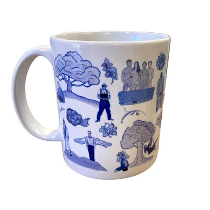 90s Toile Mug