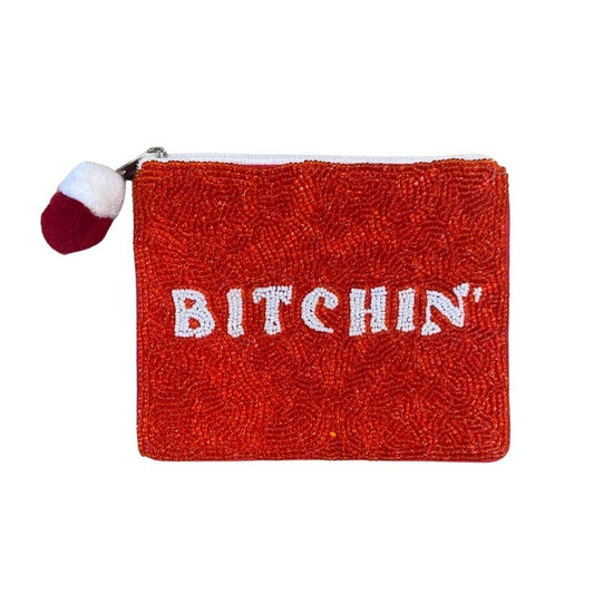 Bitchin' Beaded Pouch