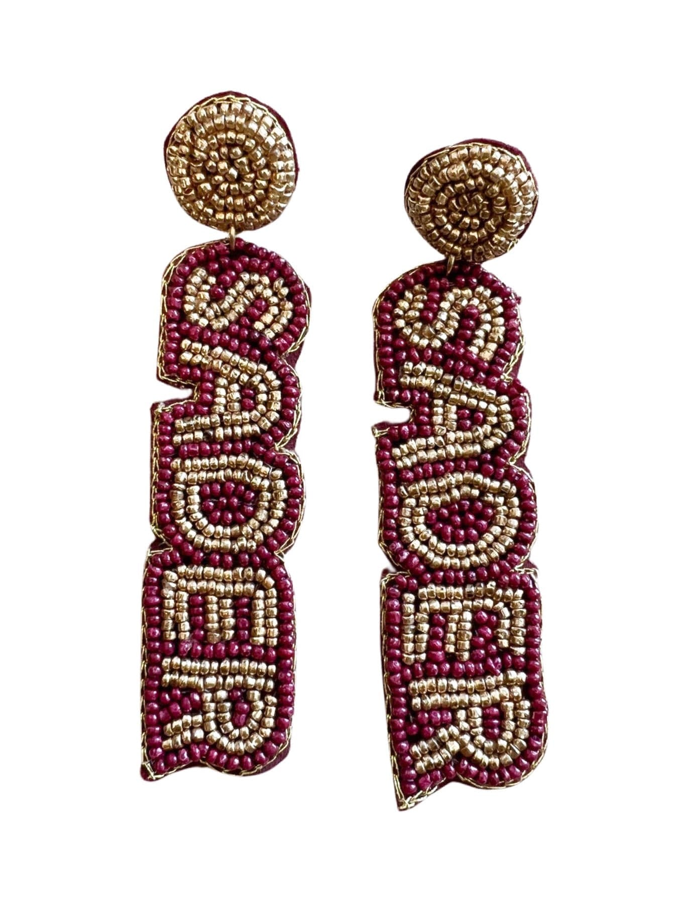 Brother Martin Sader Beaded Earrings