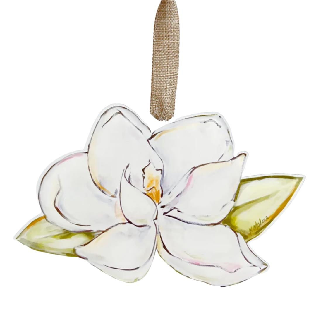 Magnolia Ornament, Acrylic