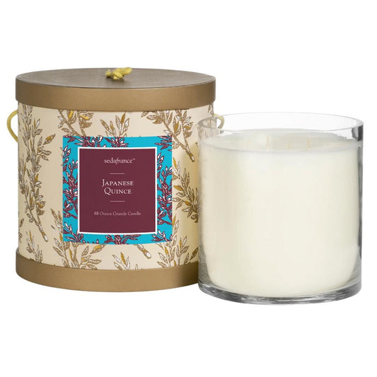 Japanese Quince Classic Toile Candle