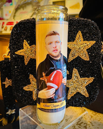 Taysom Hill Saint Candle