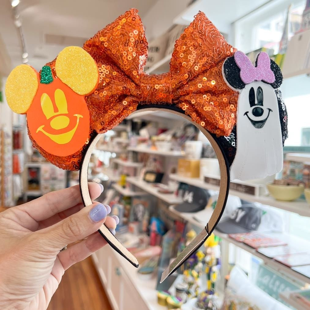 Boo to You Mouse Ears Headband