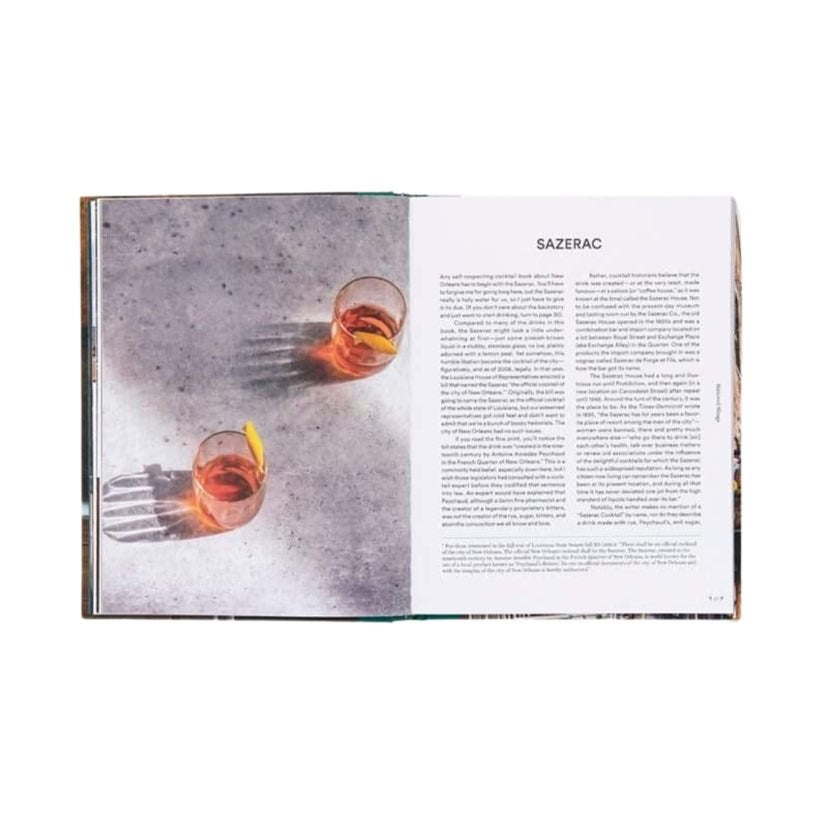 Cure New Orleans Drinks Book