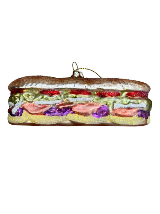 Deluxe Sub Sandwich Ornament