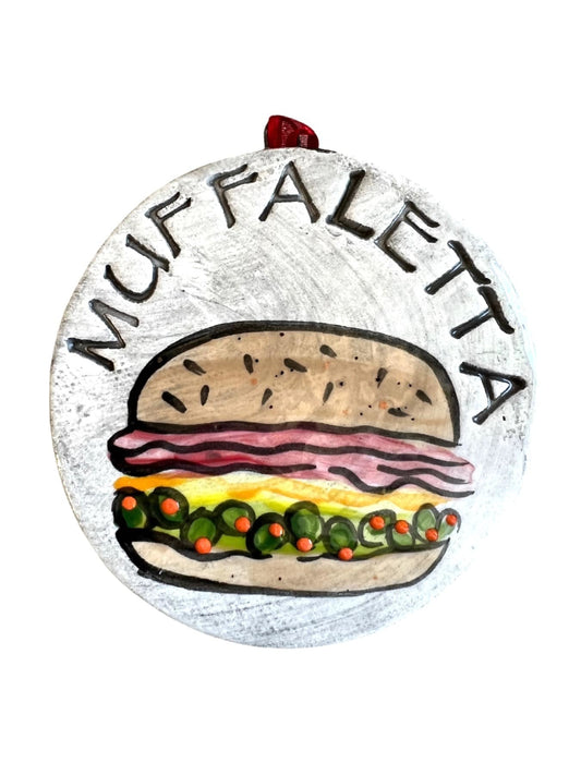 Ceramic Muffaletta Ornament