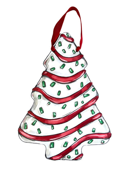 Christmas Cake Door Hanger