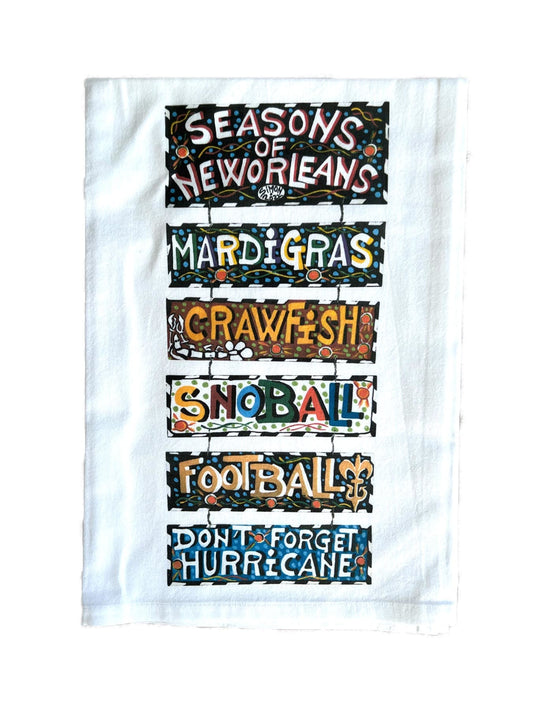 Simon Seasons of New Orleans Towel