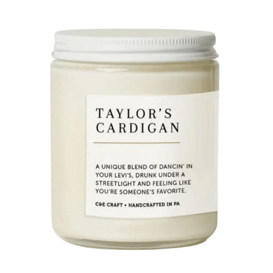 Taylors Cardigan Candle