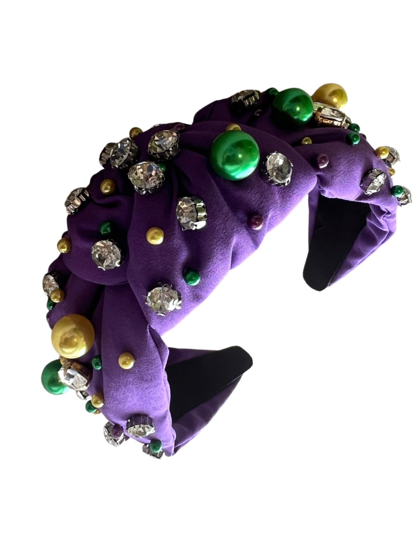 Purple Bedazzled Gem Headband