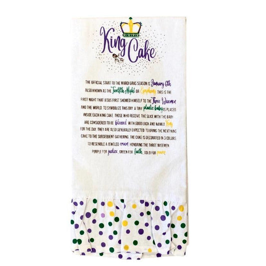 Story of King Cake Towel