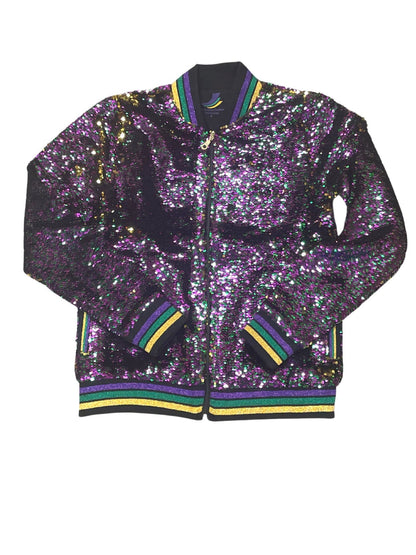 Mardi Gras Confetti Sequin Jacket