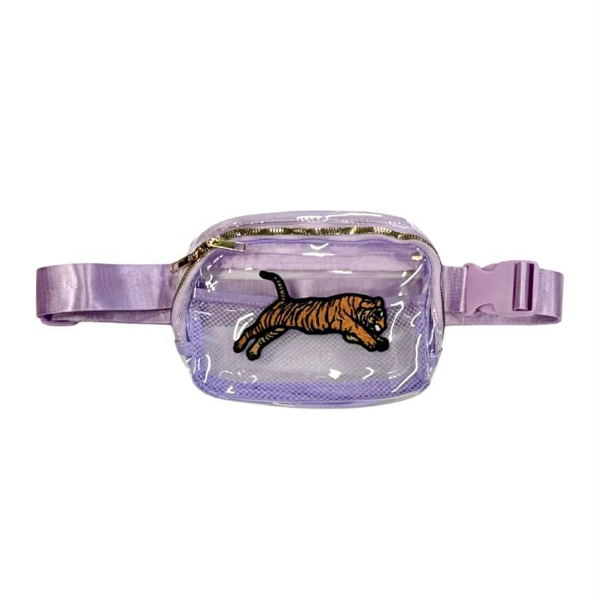 Tiger Fanny Pack, Purple