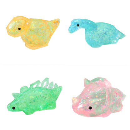 Glitter Dinosaur Squishy