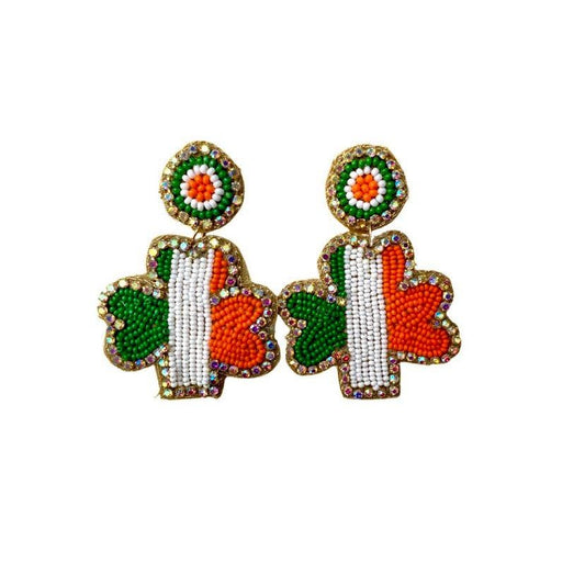 Irish Shamrock Earrings