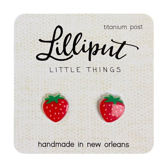 Strawberry Stud Earrings