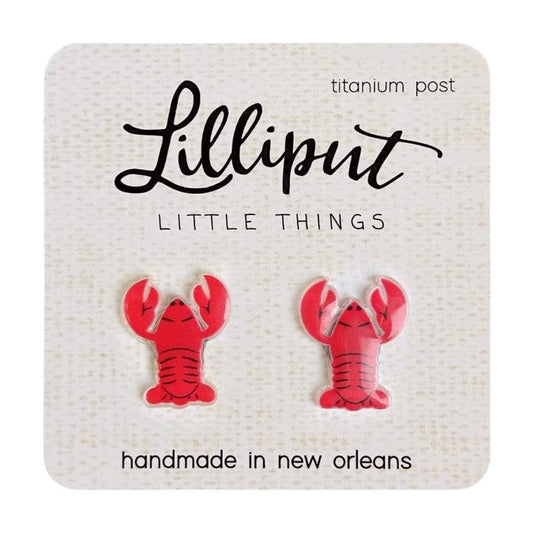 Crawfish Stud Earrings