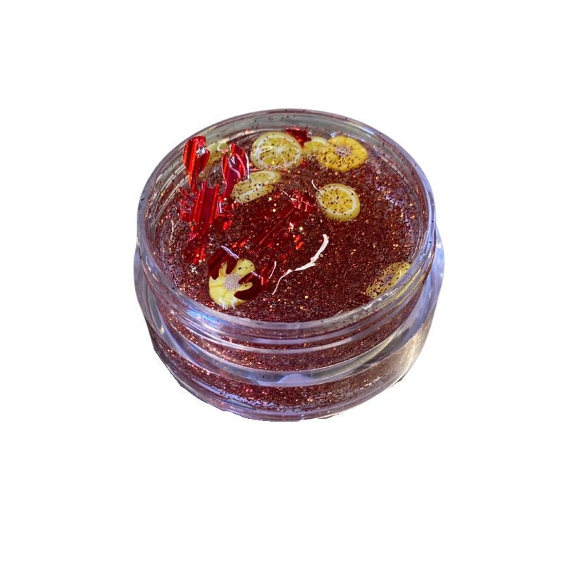 Crawfish Boil Glitter Balm