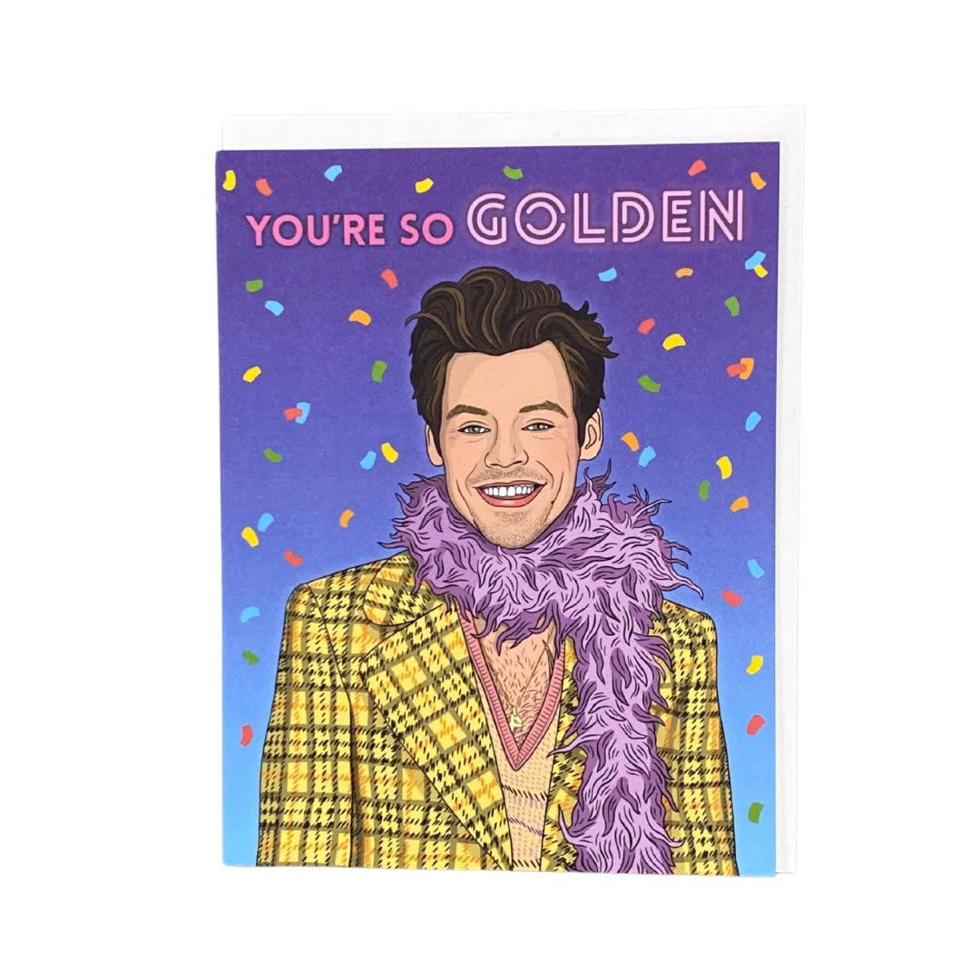 You're So Golden Card