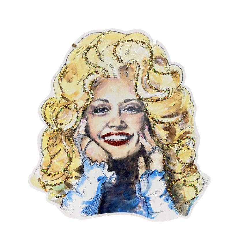 Dolly Parton Door Hanger