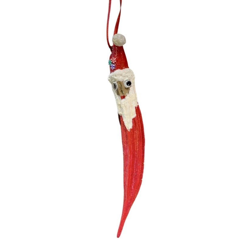 Okra-Claus Ornament