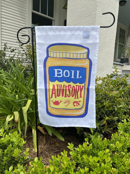 Boil Advisory Garden Flag