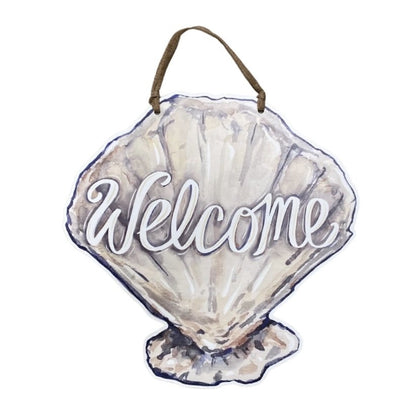 Seashell Welcome Door Hanger