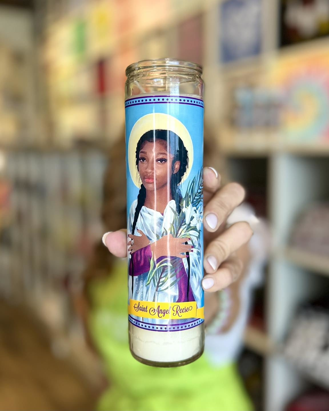 Angel Reese Saint Candle