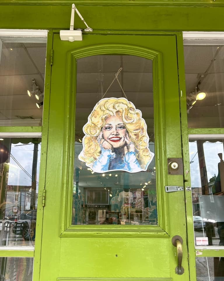 Dolly Parton Door Hanger