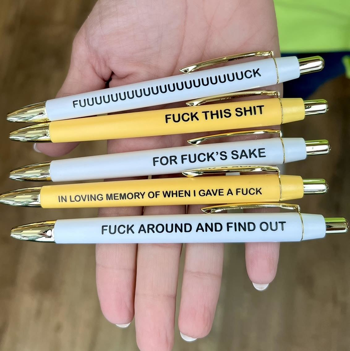 Fresh Out Of Fucks Pen Set