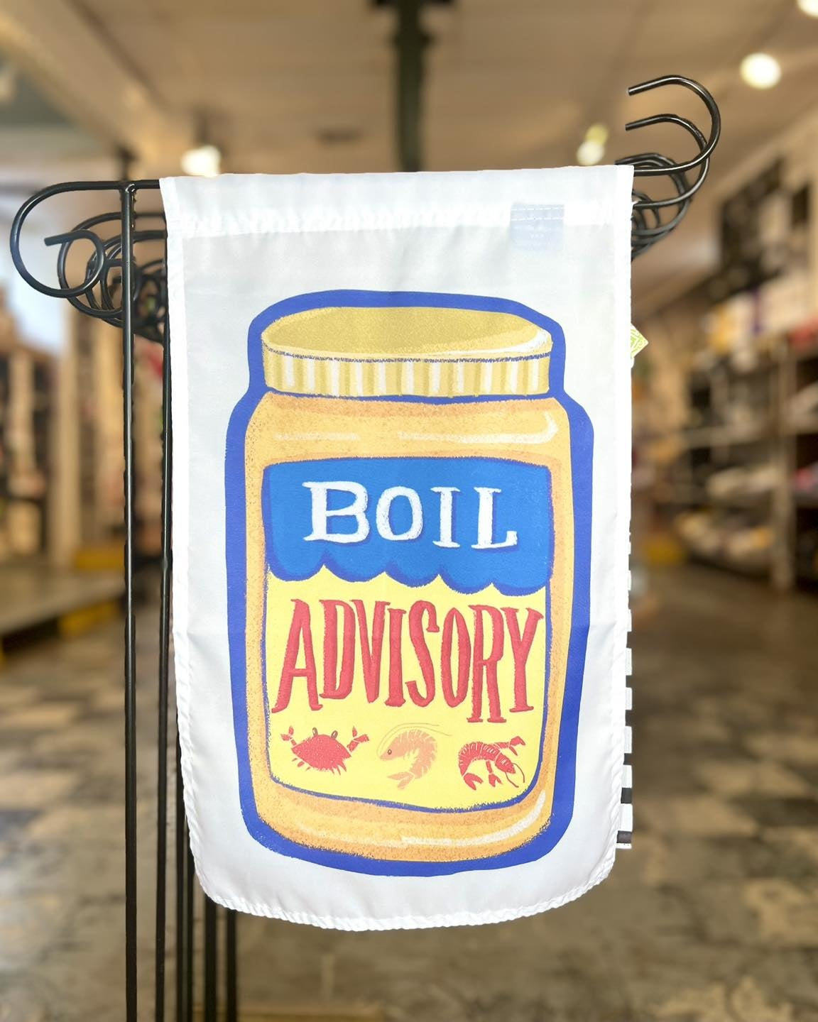 Boil Advisory Garden Flag