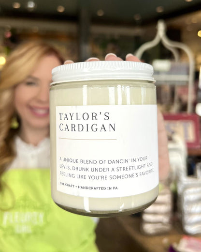 Taylors Cardigan Candle