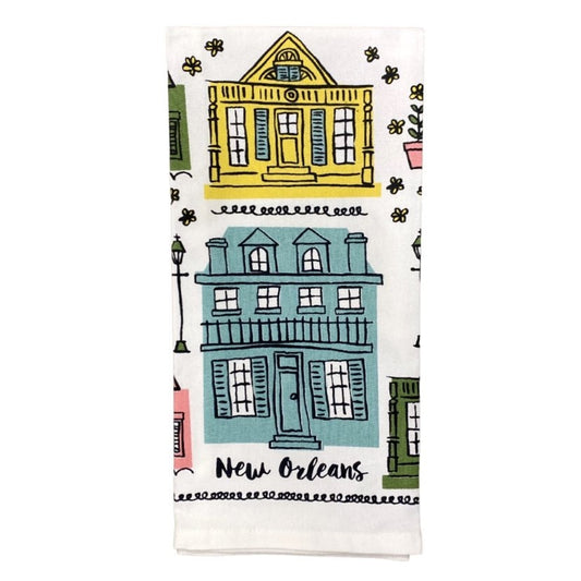 Creole Cottage Towel