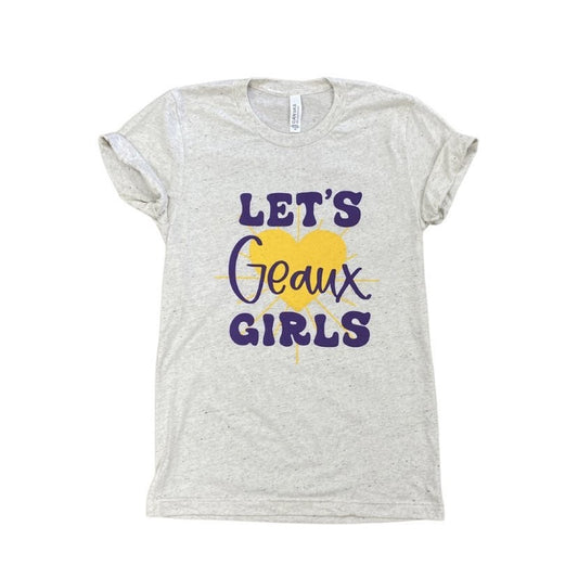 Let's Geaux Girls Tee