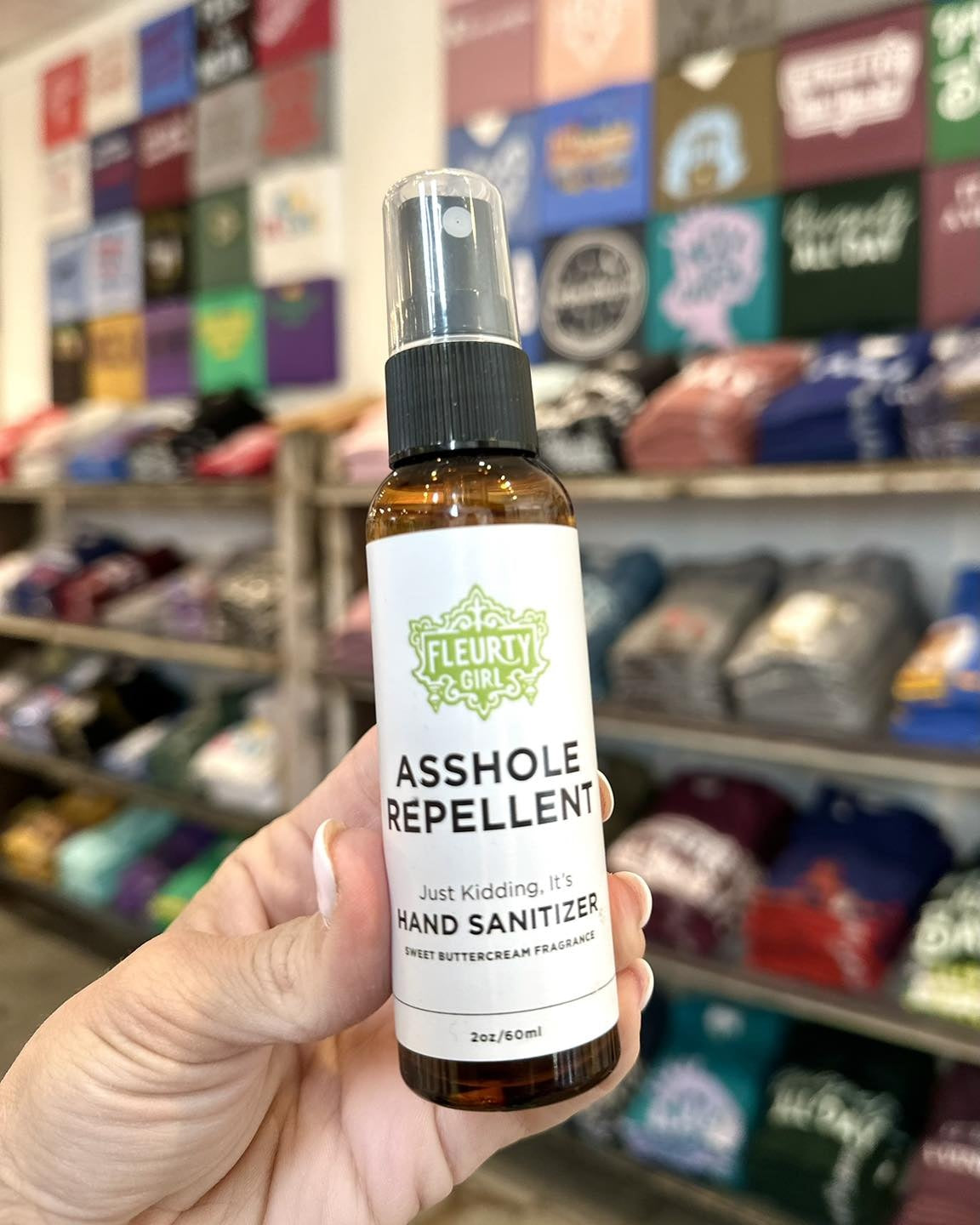 Asshole Repellent Hand Sanitizer