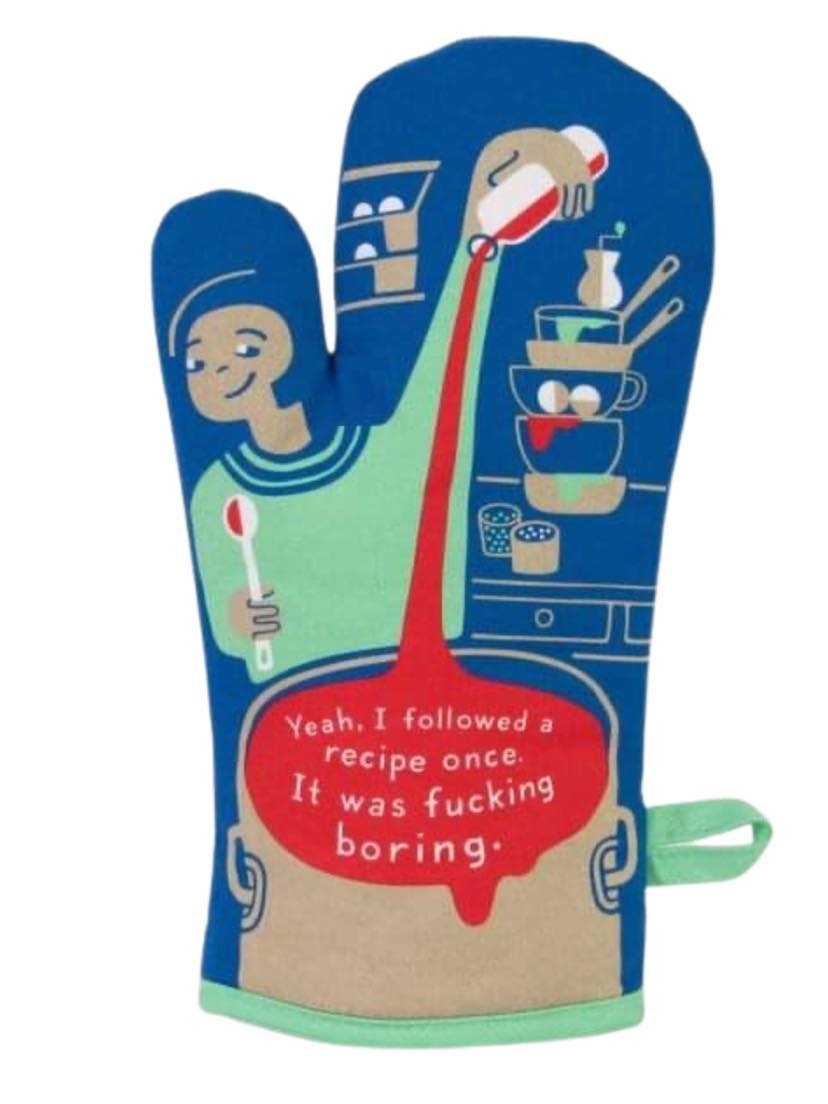 I Followed a Recipe Oven Mitt