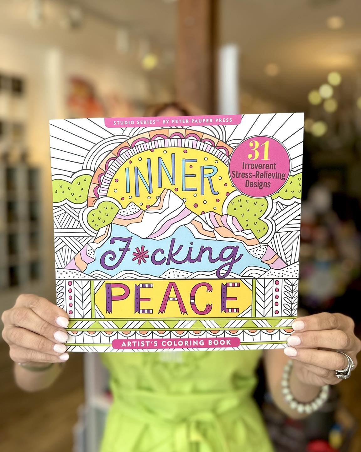 Inner F*cking Peace Coloring Book