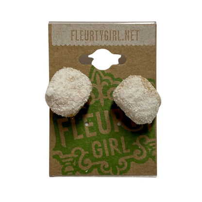 Beignet Stud Earrings