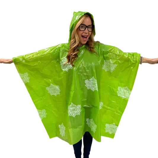 Fleurty Girl Rain Poncho