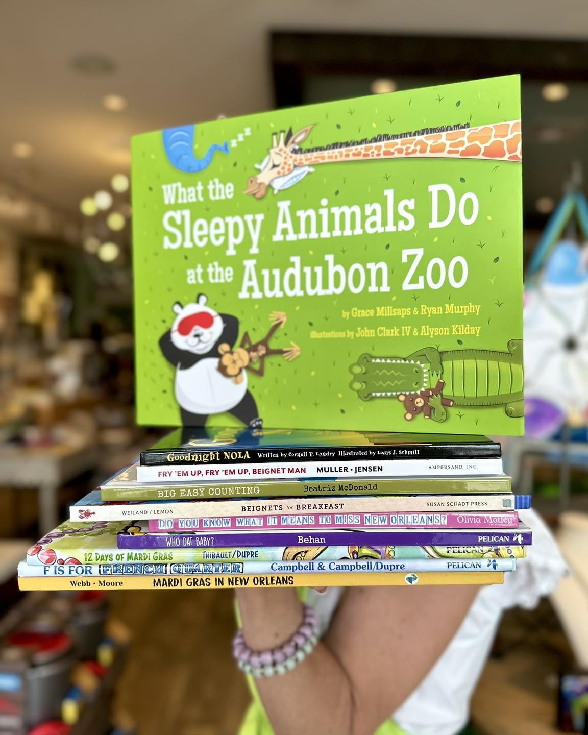 What the Sleepy Animals Do At The Audubon Zoo Book