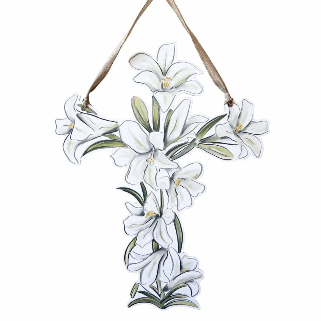 Easter Lily Door Hanger
