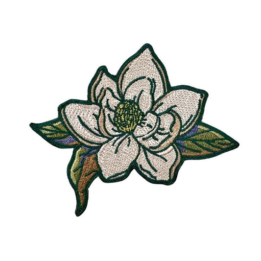 Magnolia Iron on patch