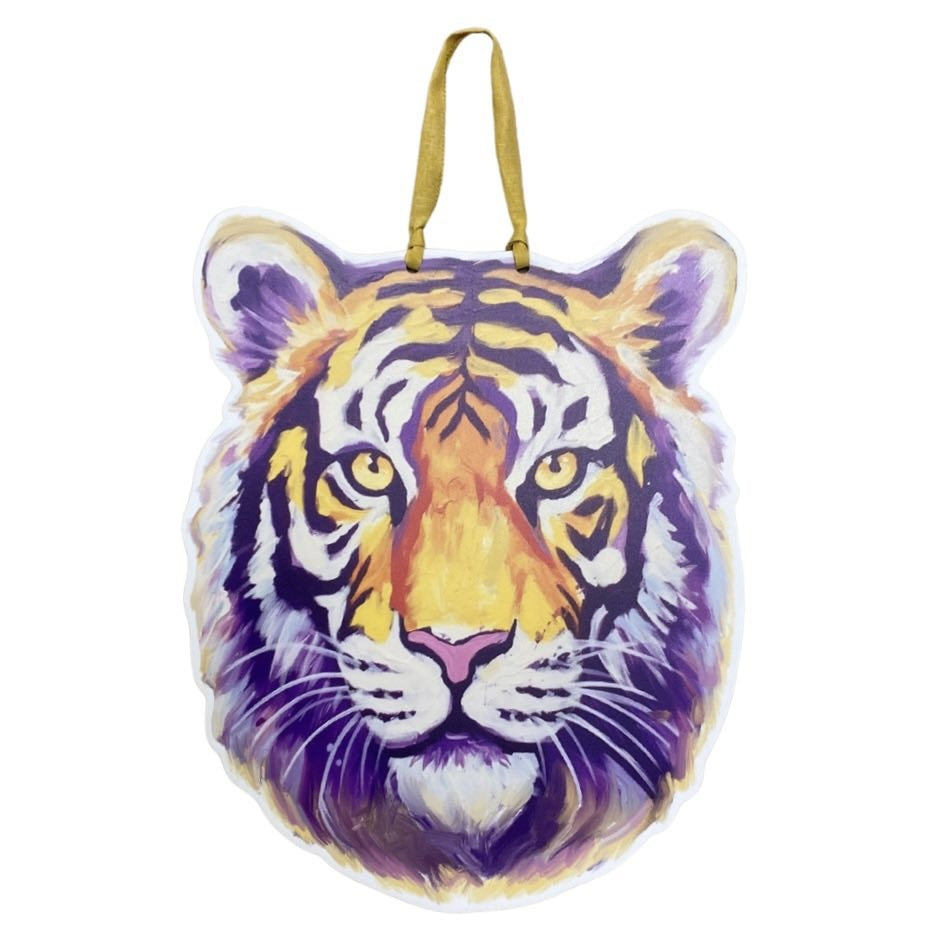 Tiger Head Door Hanger