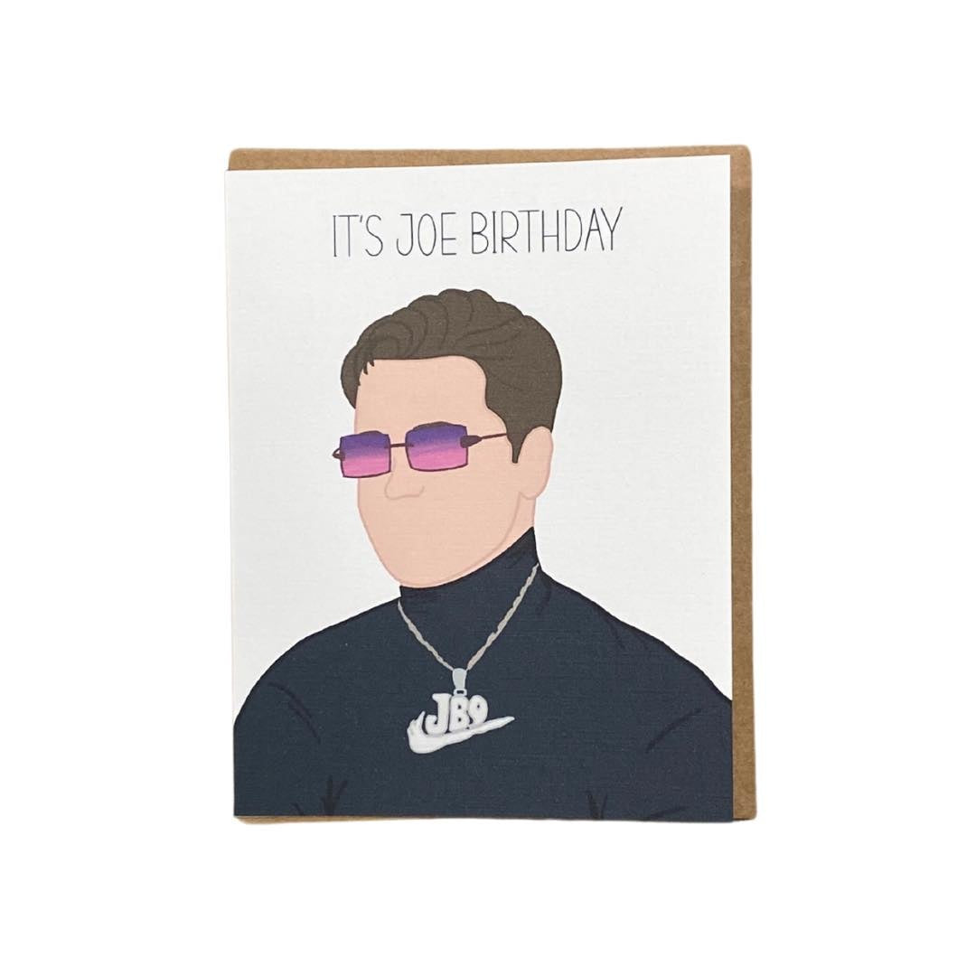 It's Joe Birthday Card