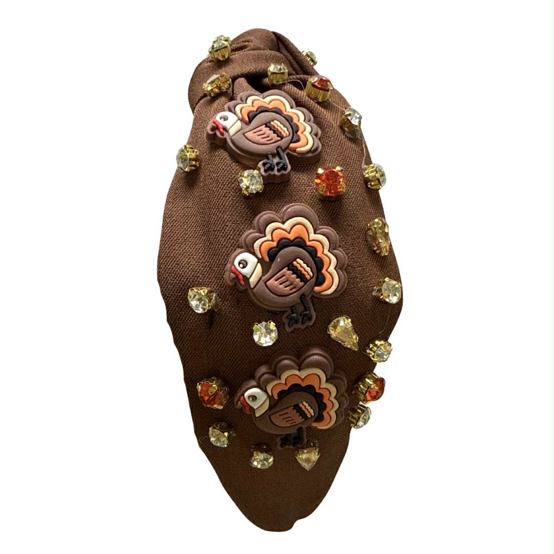 Turkey Gem Headband