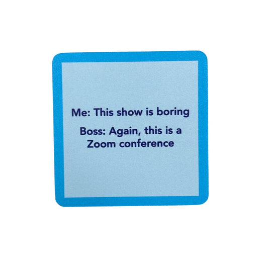 Zoom Funny Coaster
