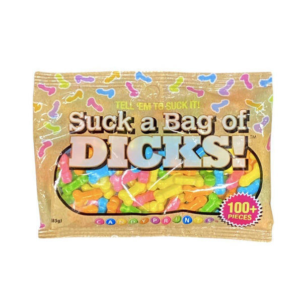 thumbnail image 2 of "Suck A Bag Of Dicks" Funny Candy Gift Box – Novelty Candy Prints 2 of 3